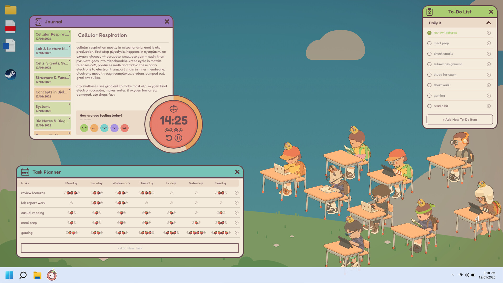 随时在一起: 云自习/On-Together: Virtual Co-Working 休闲益智 2026-02-21 0 1 10