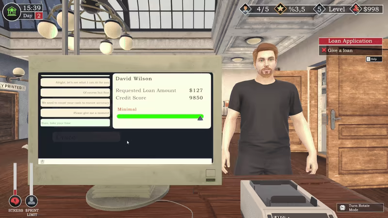 银行人生/银行家模拟器/Banker Simulator(更新Build.22460647)