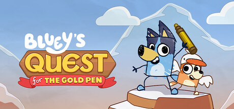 布鲁伊的寻找金色画笔之旅/Bluey’s Quest For The Gold Pen