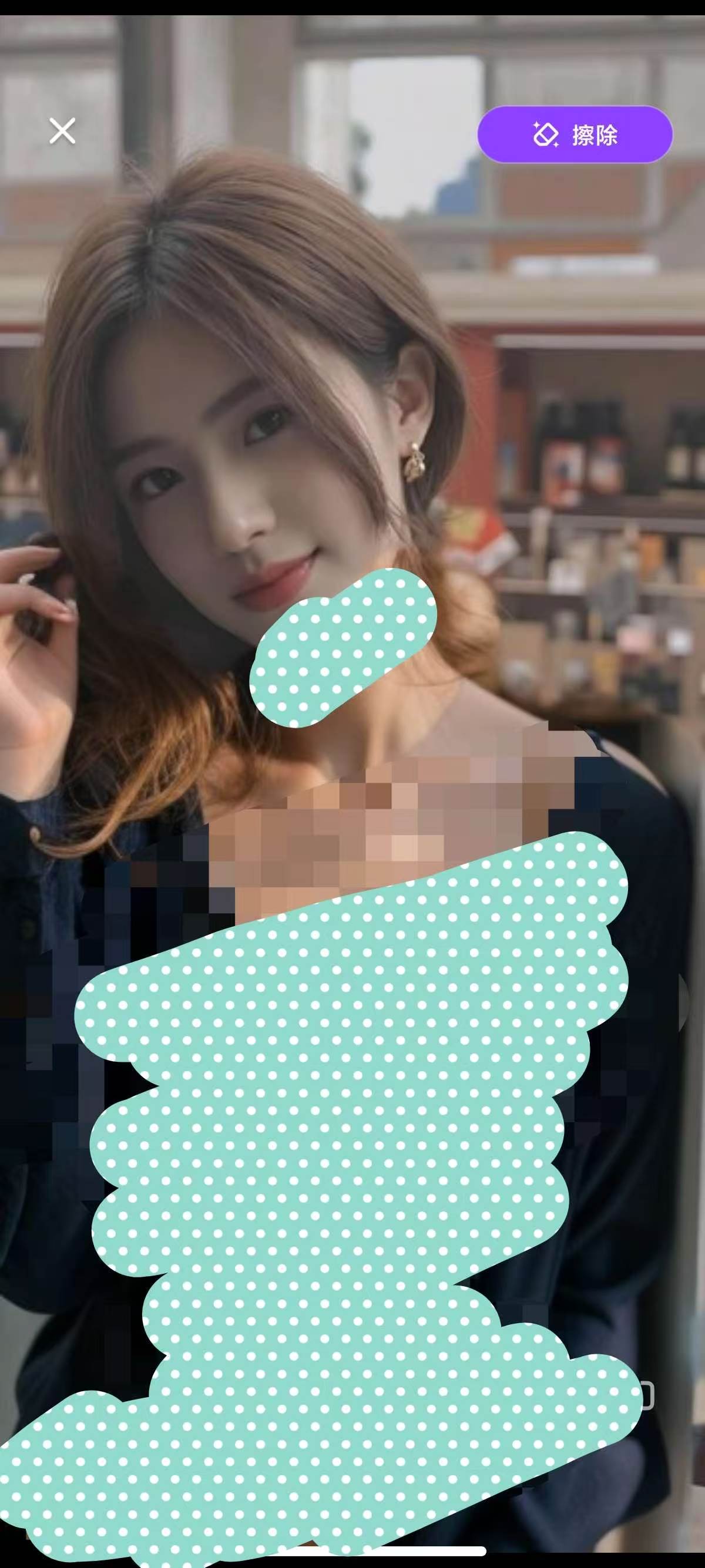 一款无敏感AI重绘软件，可消除衣服