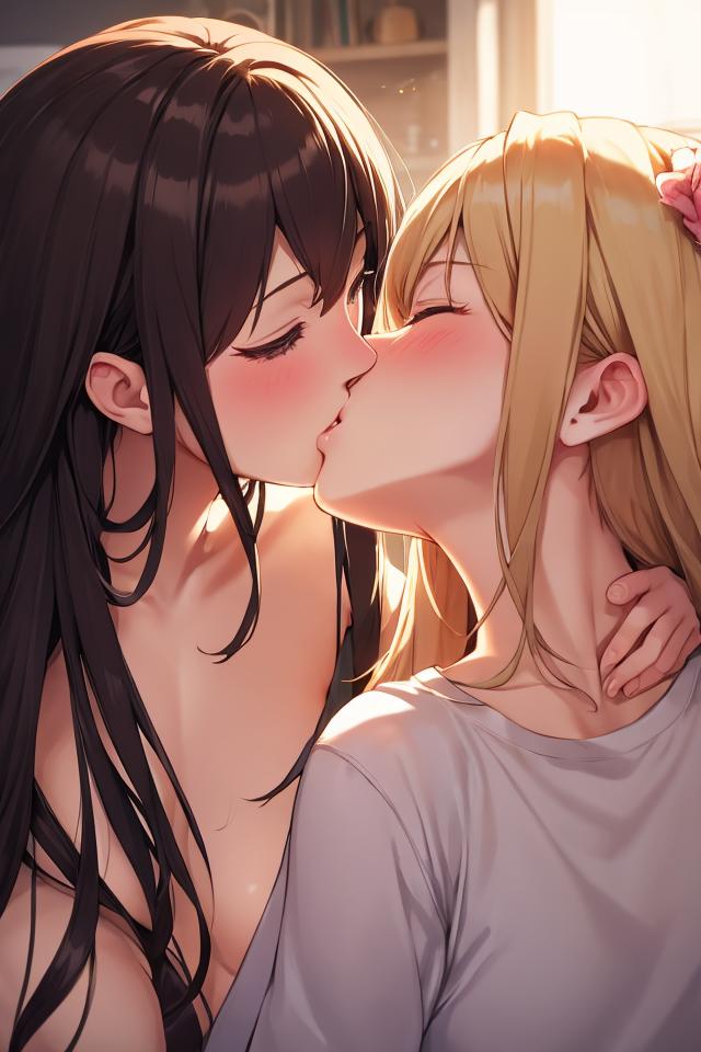 happy kiss Concept LoRA/幸福之吻概念LoRA