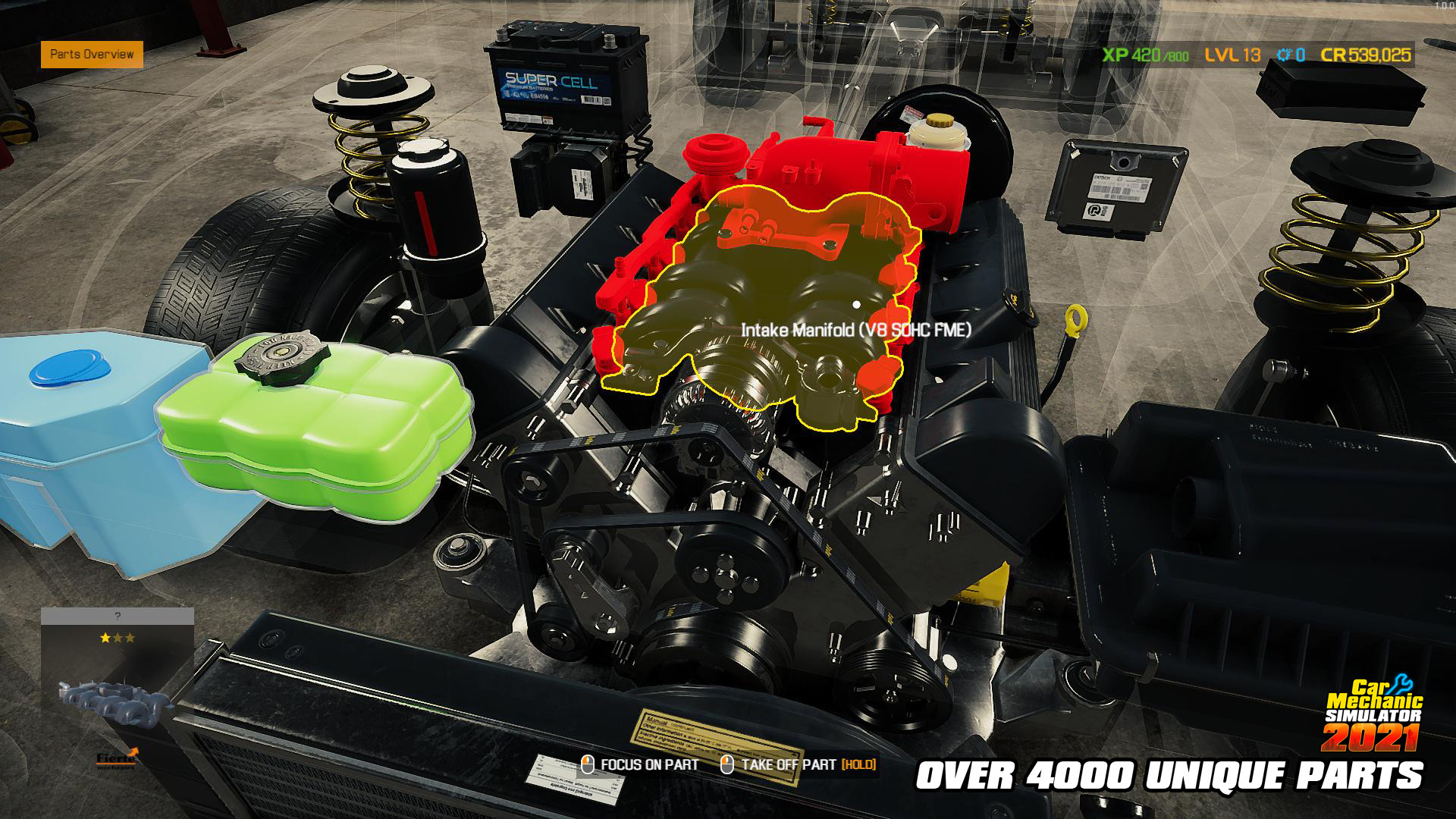 汽车修理工模拟2021/Car Mechanic Simulator 2021(更新v1.0.39)