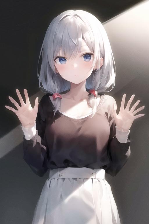 TT智能手机玻璃后面/关在手机屏幕里