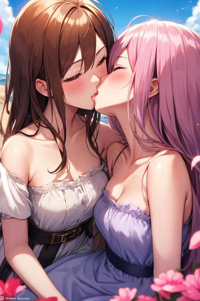 happy kiss Concept LoRA/幸福之吻概念LoRA